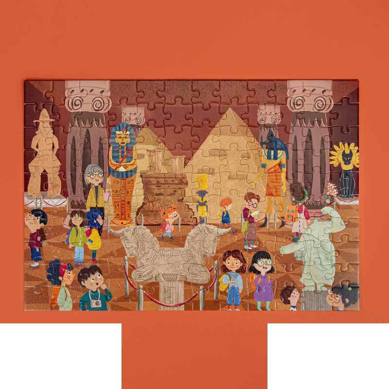 پازل کودک 360 تکه KID FANS مدل موزه کد KS2405 – هدیه ای برای علاقه مندان به تاریخ